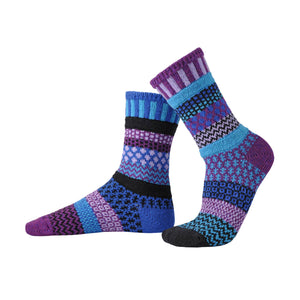 Solmate Socks - Raspberry Crew Socks