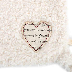 LOVED Bear Blankie - Cream